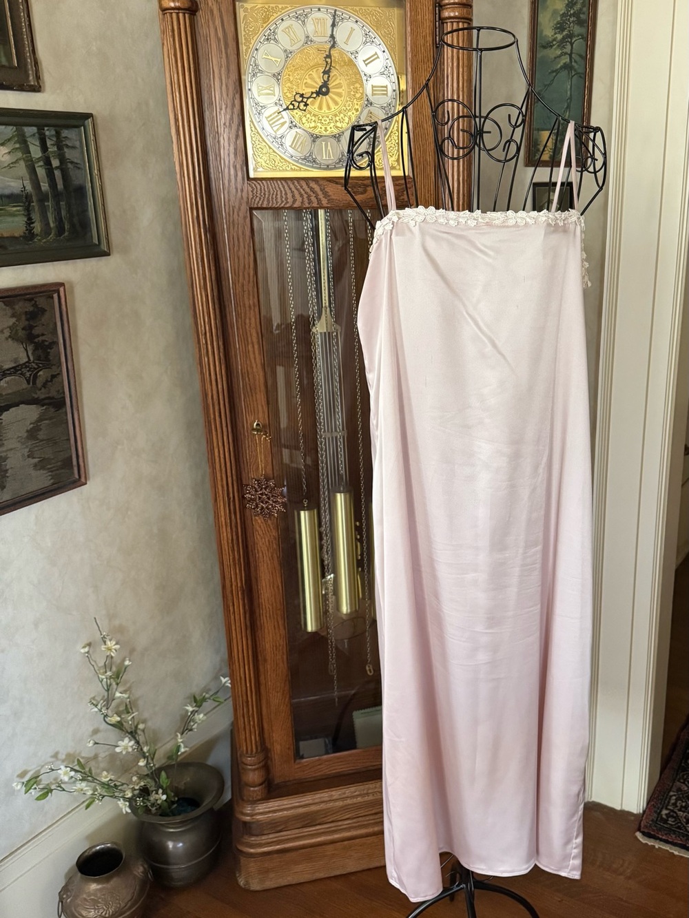 Jessica McClintock Pink Lace Dress - Picture 5 of 5